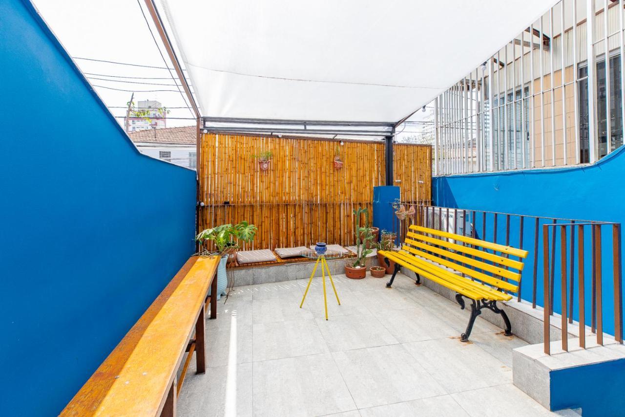 Hostel Casa Azul Сан-Пауло Экстерьер фото