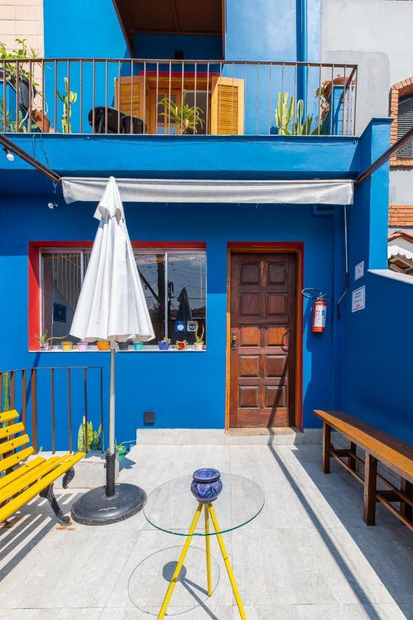 Hostel Casa Azul Сан-Пауло Экстерьер фото